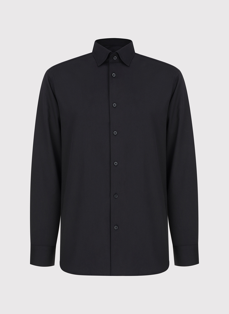Czarna koszula męska