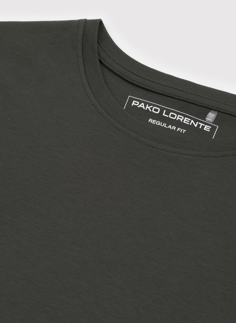 Zielony t-shirt męski