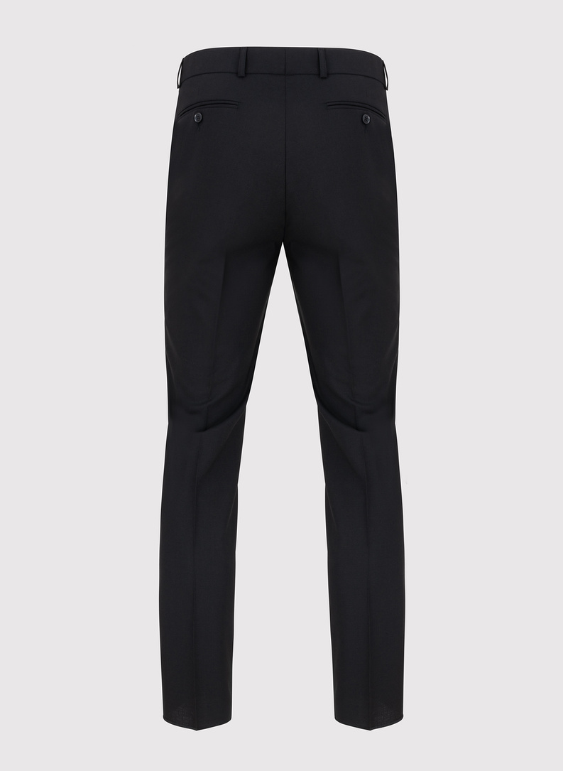 Czarne spodnie smokingowe