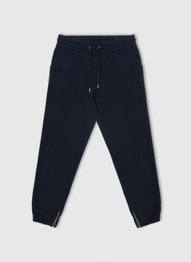 Granatowe spodnie dresowe