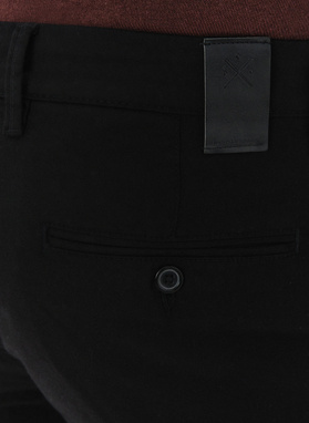 Casualowe czarne spodnie męskie