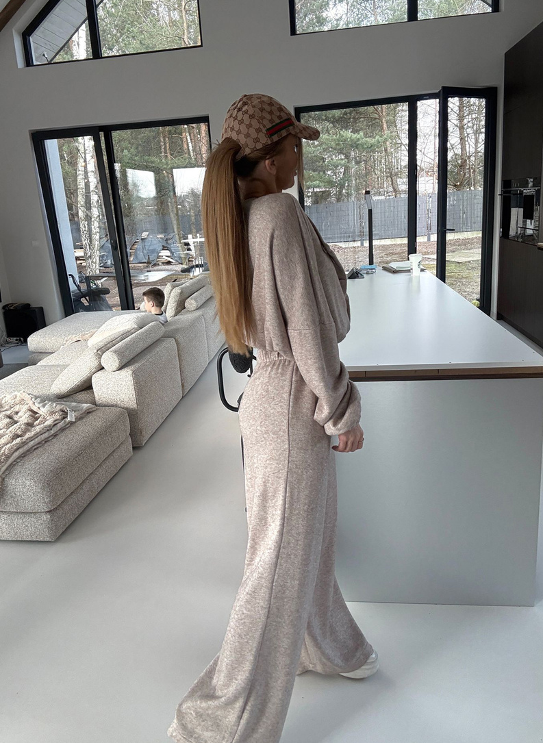 Komplet 3-częściowy AURA mokka