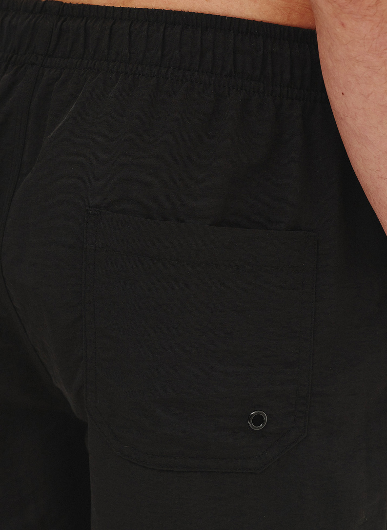 Szorty kąpielowe męskie w czarnym kolorze