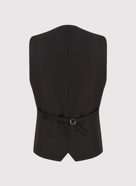 Brązowa kamizelka smokingowa 