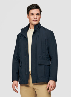 Ciemnogranatowa kurtka męska
