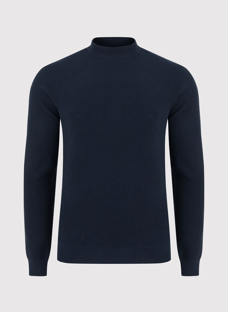 Półgolf męski granatowy P22WF-2X-006-G-0