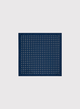 Męska poszetka w kwiatki