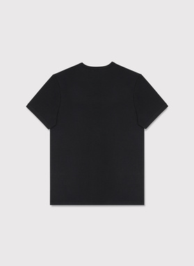 Męski t-shirt w czarnym kolorze, dwupak