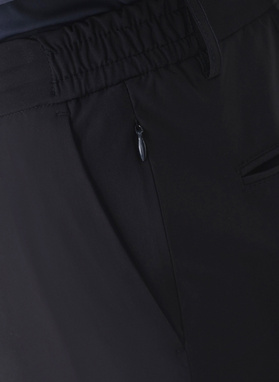 Spodnie garniturowe w kolorze granatowym