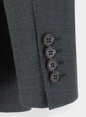 Zielona marynarka garniturowa P22SP-3G-002-Z-S