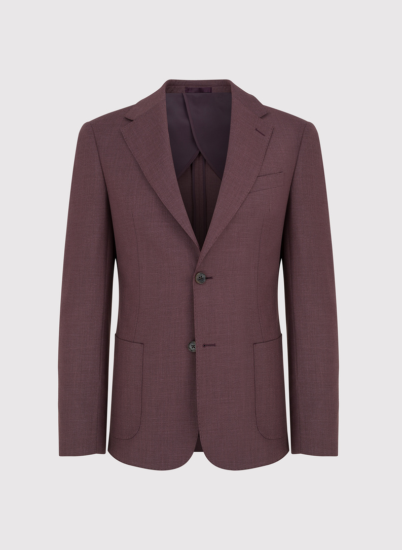 Casualowa gładka marynarka męska