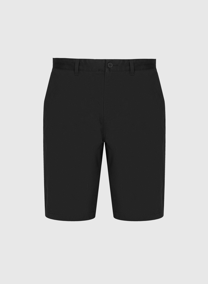 Bawelniane szorty w kolorze czarnym