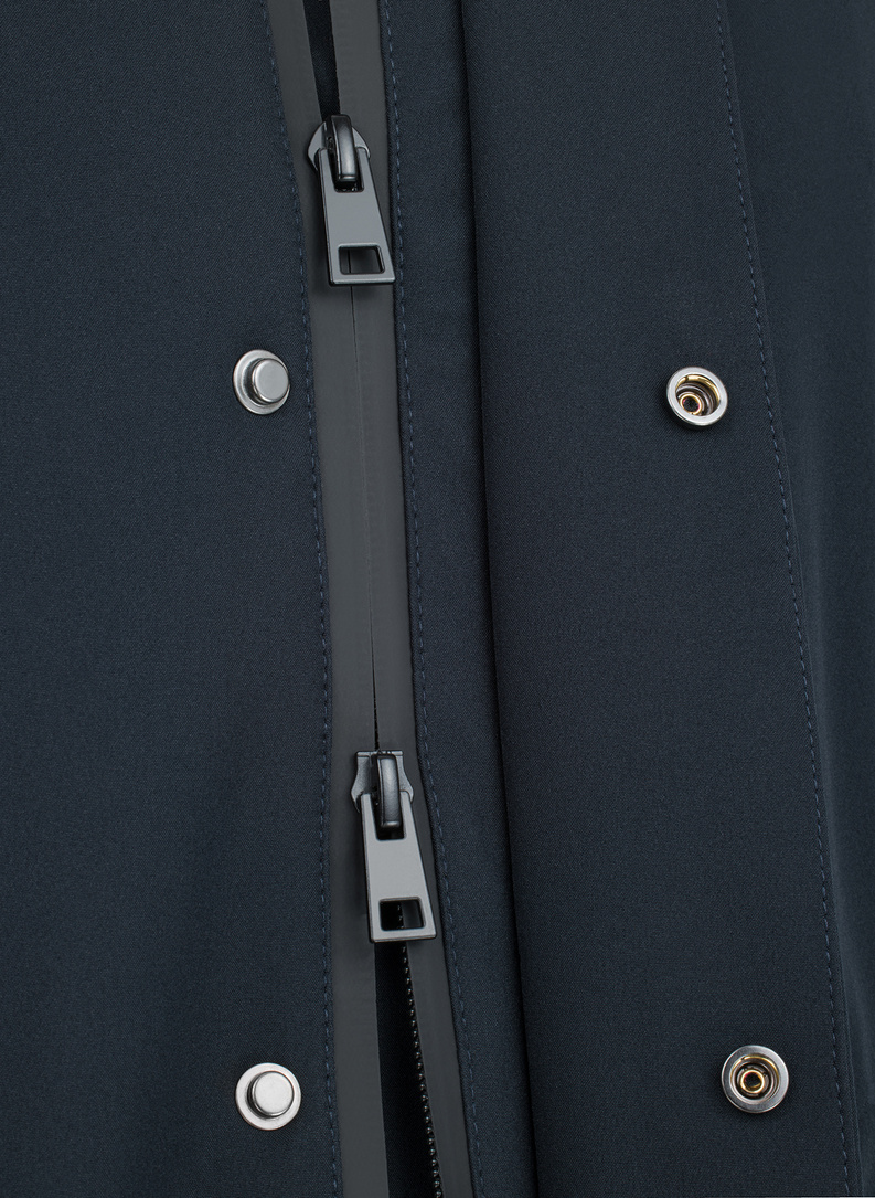 Ciemnogranatowa kurtka męska