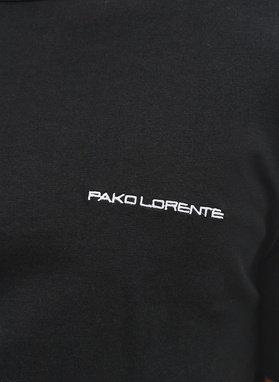 Czarny t-shirt męski