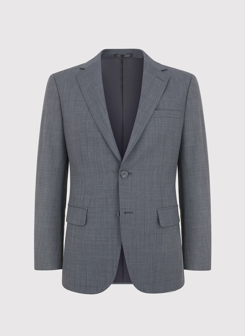 Marynarka garniturowa w kolorze szarym