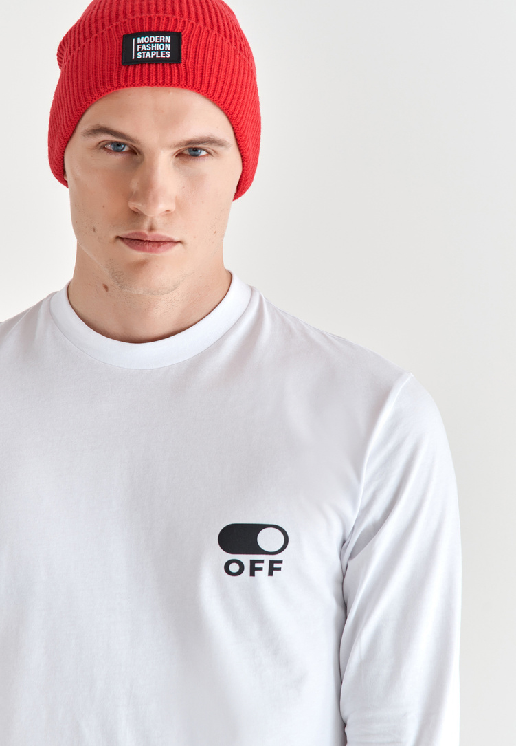 Czerwona czapka M21WF-CX-003-W