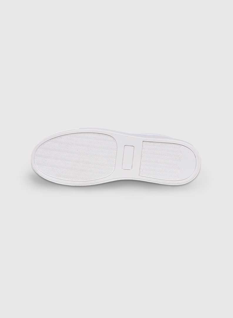 Skórzane czarne sneakersy męskie