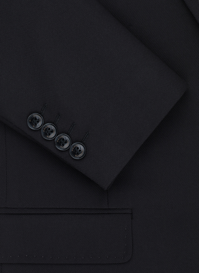 Klasyczna marynarka męska w kolorze czarnym