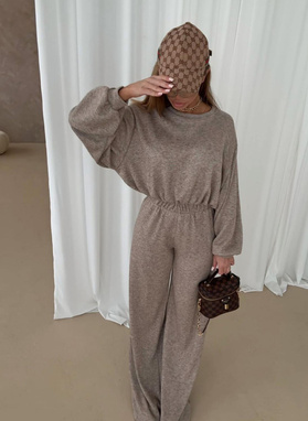 Komplet dresowy TEMI mokka