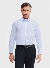 Gładka bawełniana koszula męska