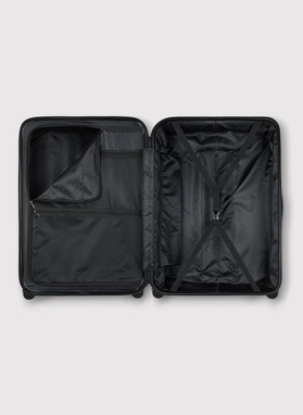 Komplet czarnych walizek
