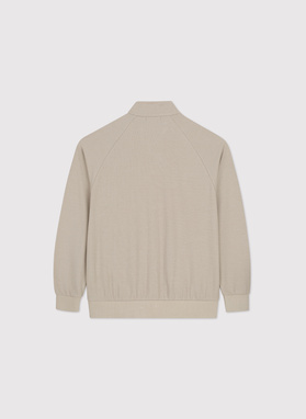 Beżowy dres męski z szortami