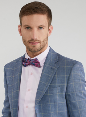 Mucha męska różowa P22SF-MX-010-R-0