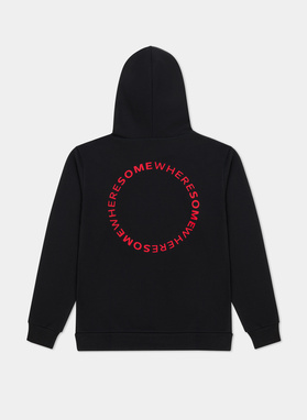 CZARNA BLUZA Z KAPTUREM M21WF-2K-005-C