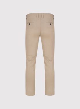 Beżowe spodnie casual