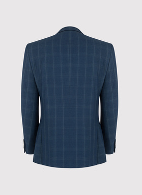 Granatowa marynarka garniturowa P21WF-3G-077-G-S