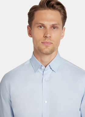 Niebieska koszula męska