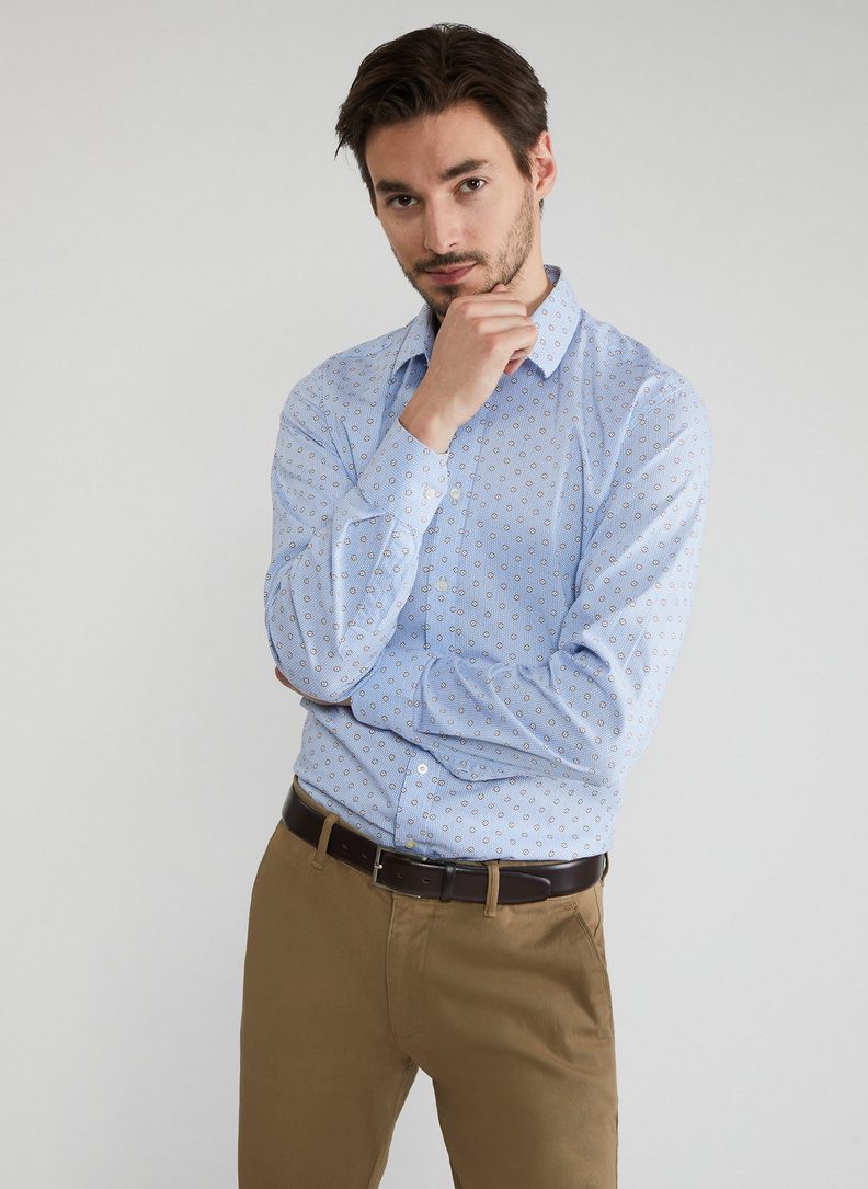 Koszula męska P22SF-1X-024-N-S