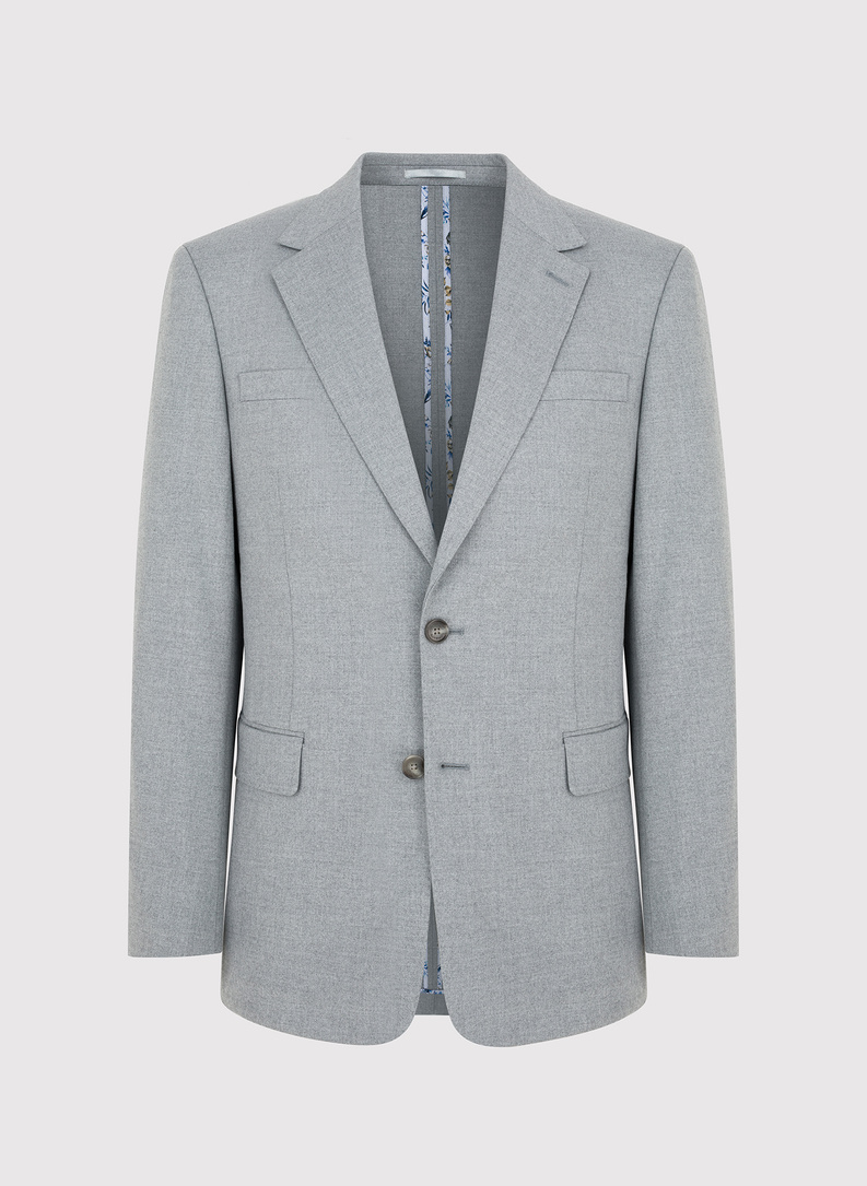 Szara casualowa marynarka męska