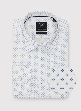 Koszula męska w mikrowzór