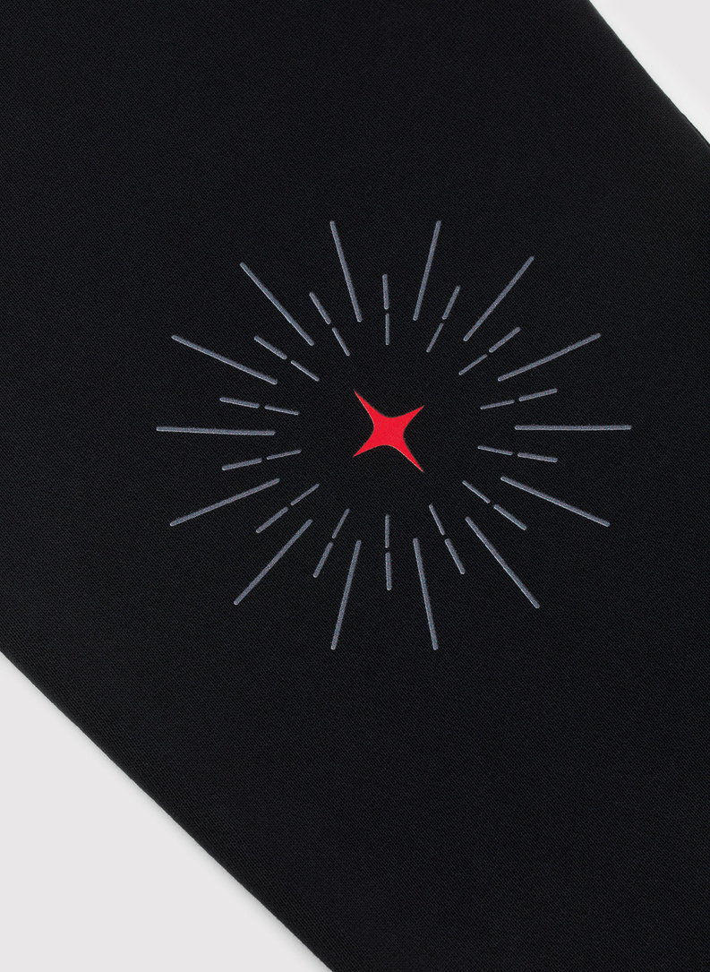 Czarne spodnie dresowe M22SF-WD-002-C-0