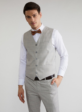 Mucha męska brązowa P22SF-MX-009-Y-0