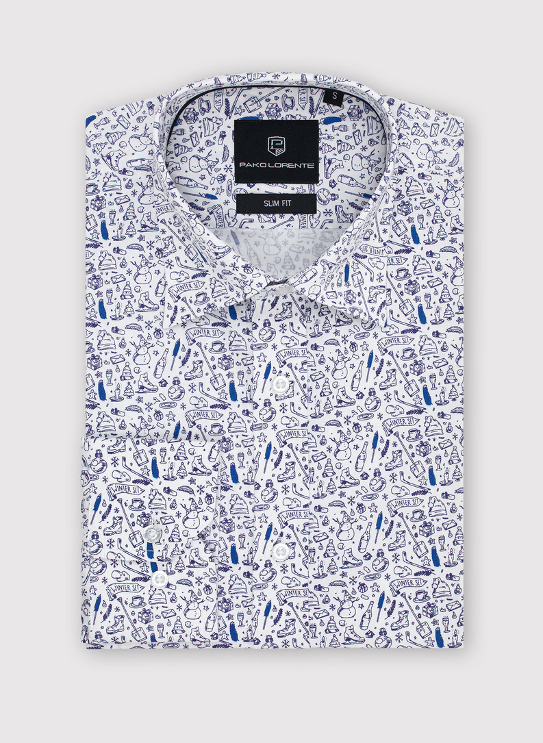 Koszula męska PANCHO PPLM9-1X-611-X