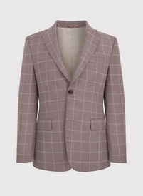 Różowa marynarka garniturowa P22SP-3G-019-W-S