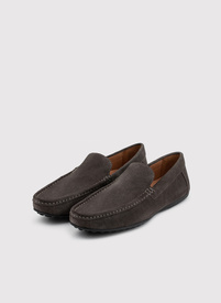 Brązowe mokasyny męskie