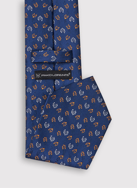 Krawat męski w mikrowzór