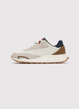 Beżowe sneakersy męskie
