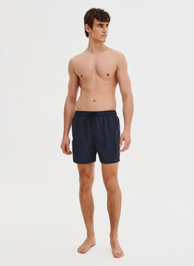 Szorty kąpielowe męskie w granatowym kolorze