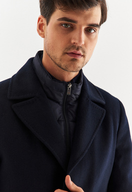 Płaszcz męski P22WF-7X-002-G-0