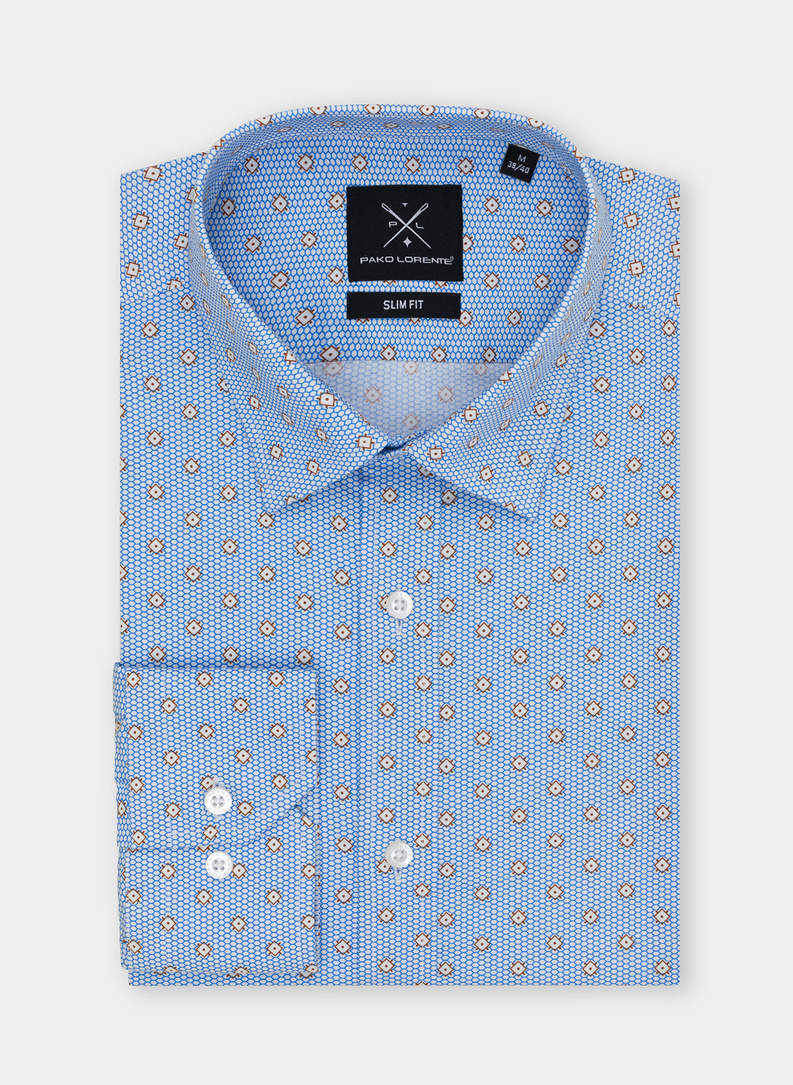 Koszula męska P22SF-1X-024-N-S