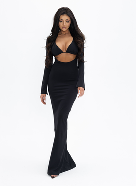 DEEP DESIRE DRESS czarna