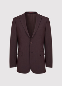 Marynarka garniturowa w kolorze burgundowym