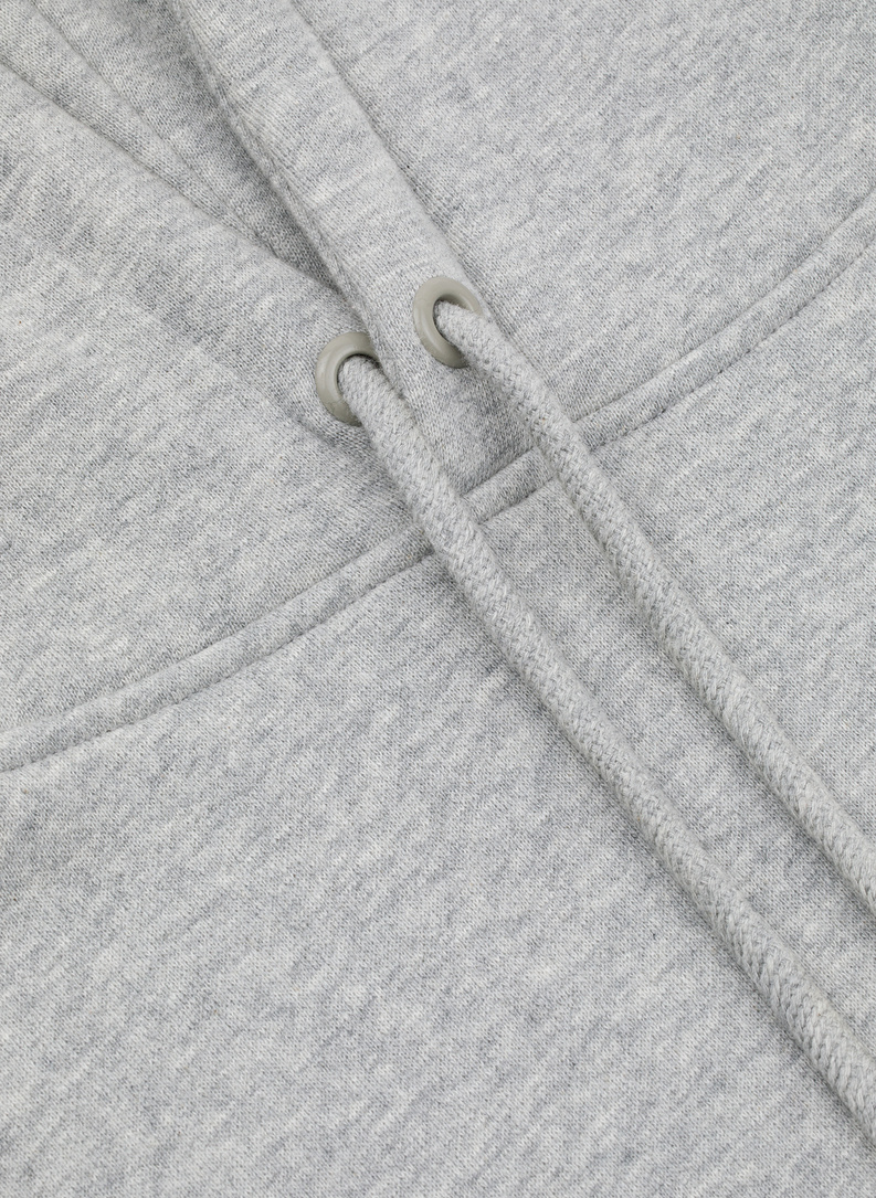 Szary dres męski z bluzą z kapturem