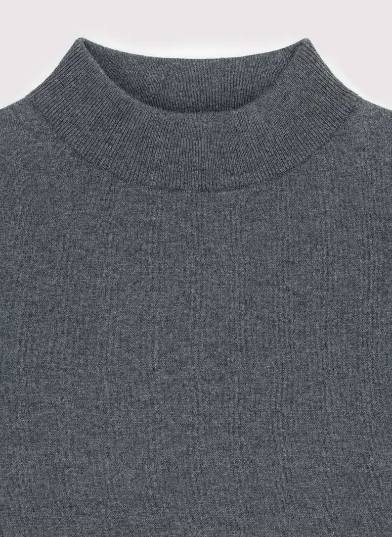 Półgolf męski szary P22WF-2X-007-S-0