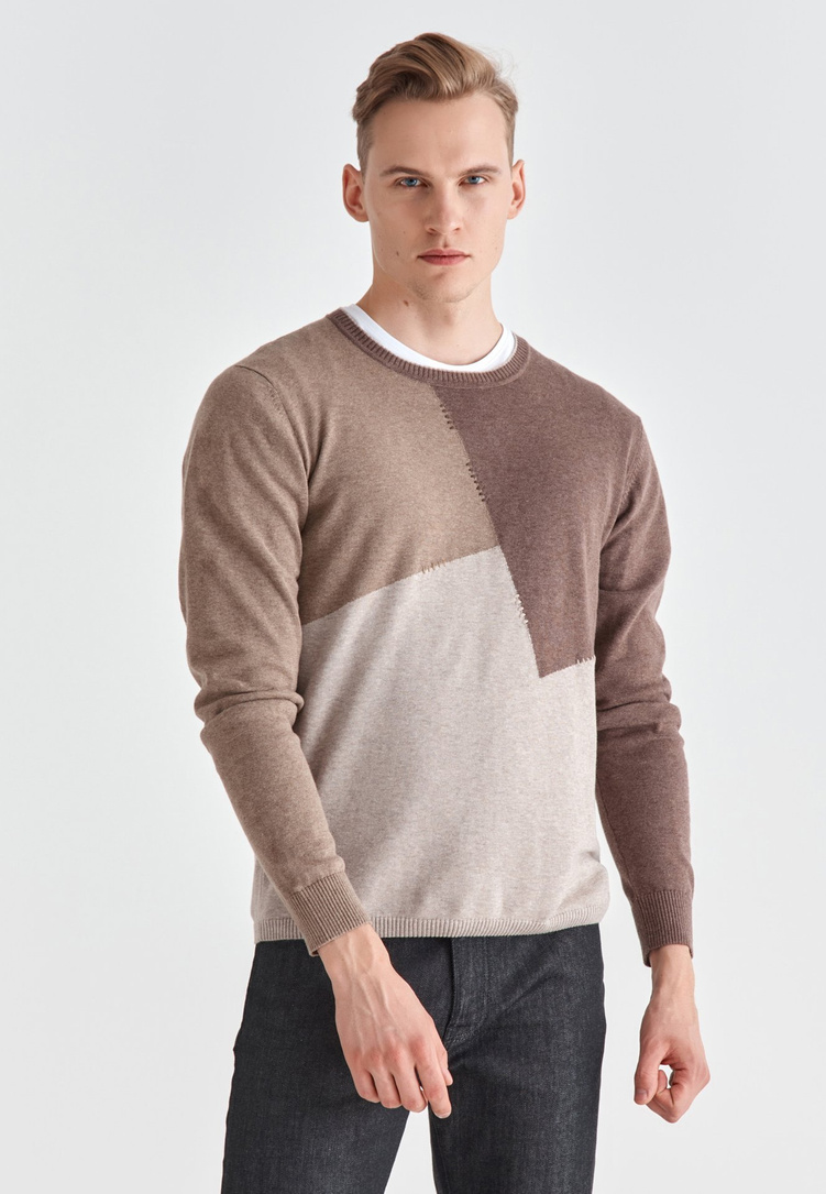 Sweter męski P21WF-2X-013-A