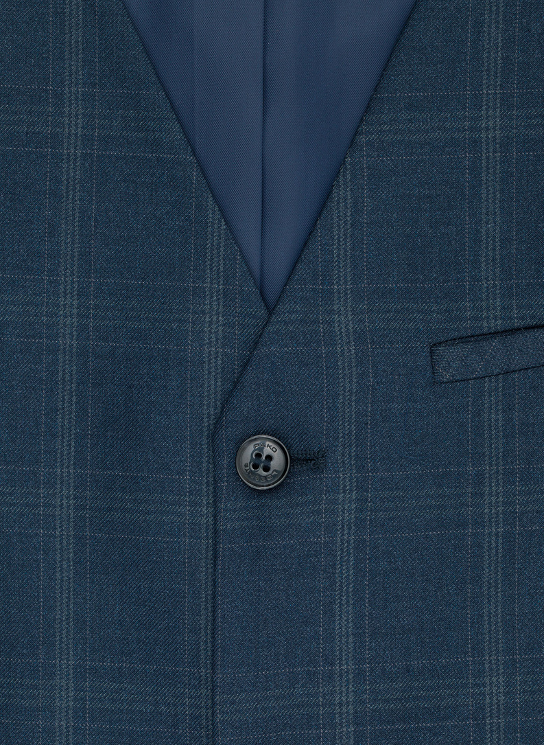 Kamizelka męska garniturowa P21WF-8G-077-G-S